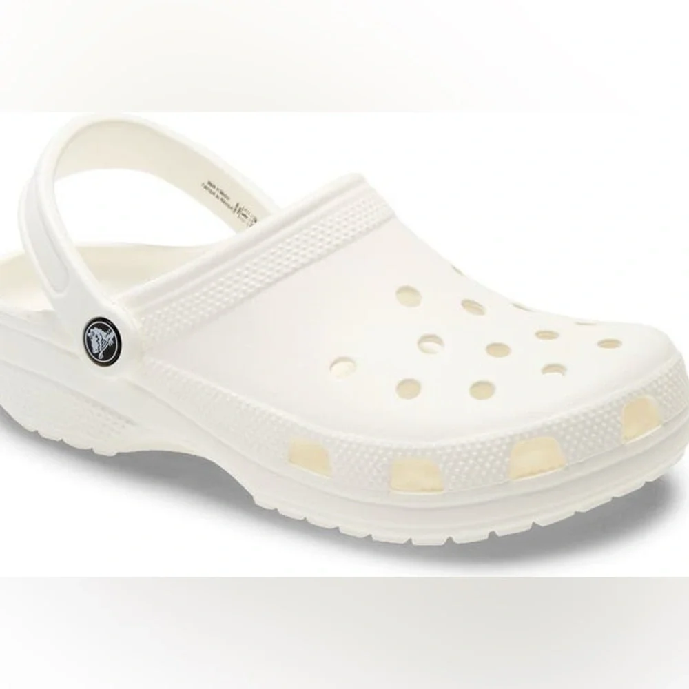 NEW Crocs unisex classic clogs in white